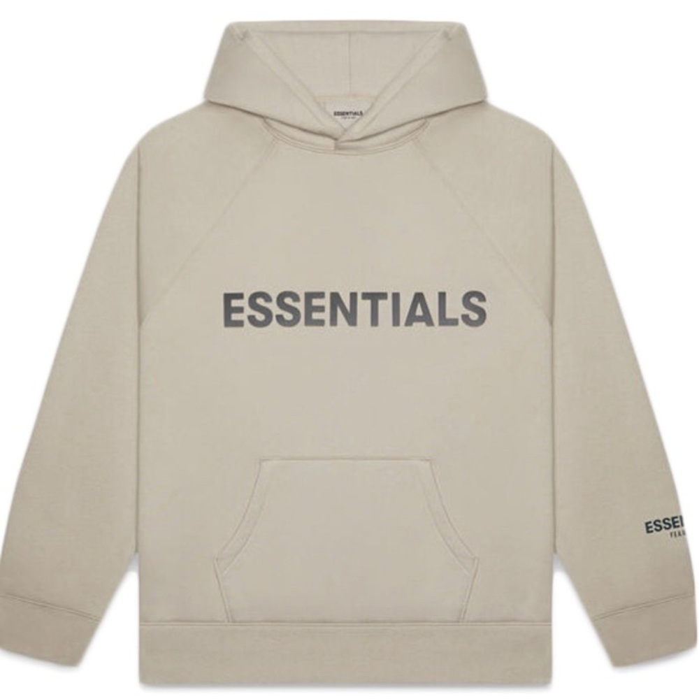Fear of God Essentials hoodie - XL cream